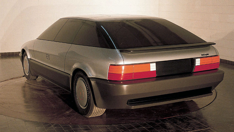 Illustration for article titled The Secret History Of The DeLorean That Became A Lamborghini Sedan